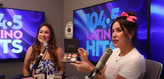 Toni and Mei-Lon Jimenez Founders of Chica Beauty radio interview with iHeartMedia 104.5 Latino Hits