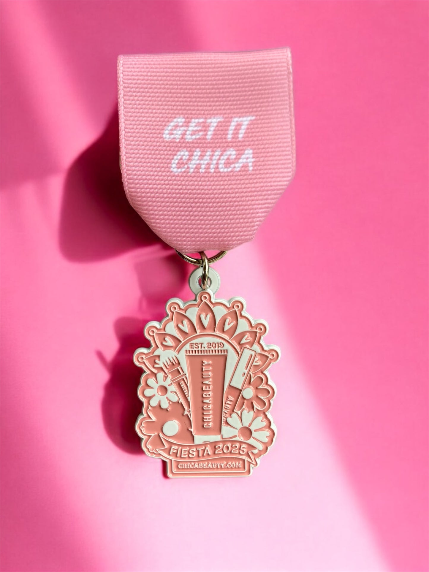 LIMITED EDITION 2025 Chica Beauty Fiesta Medal *While supplies last.
