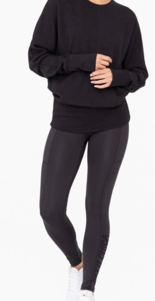 GET IT CHICA Black Sports leggings