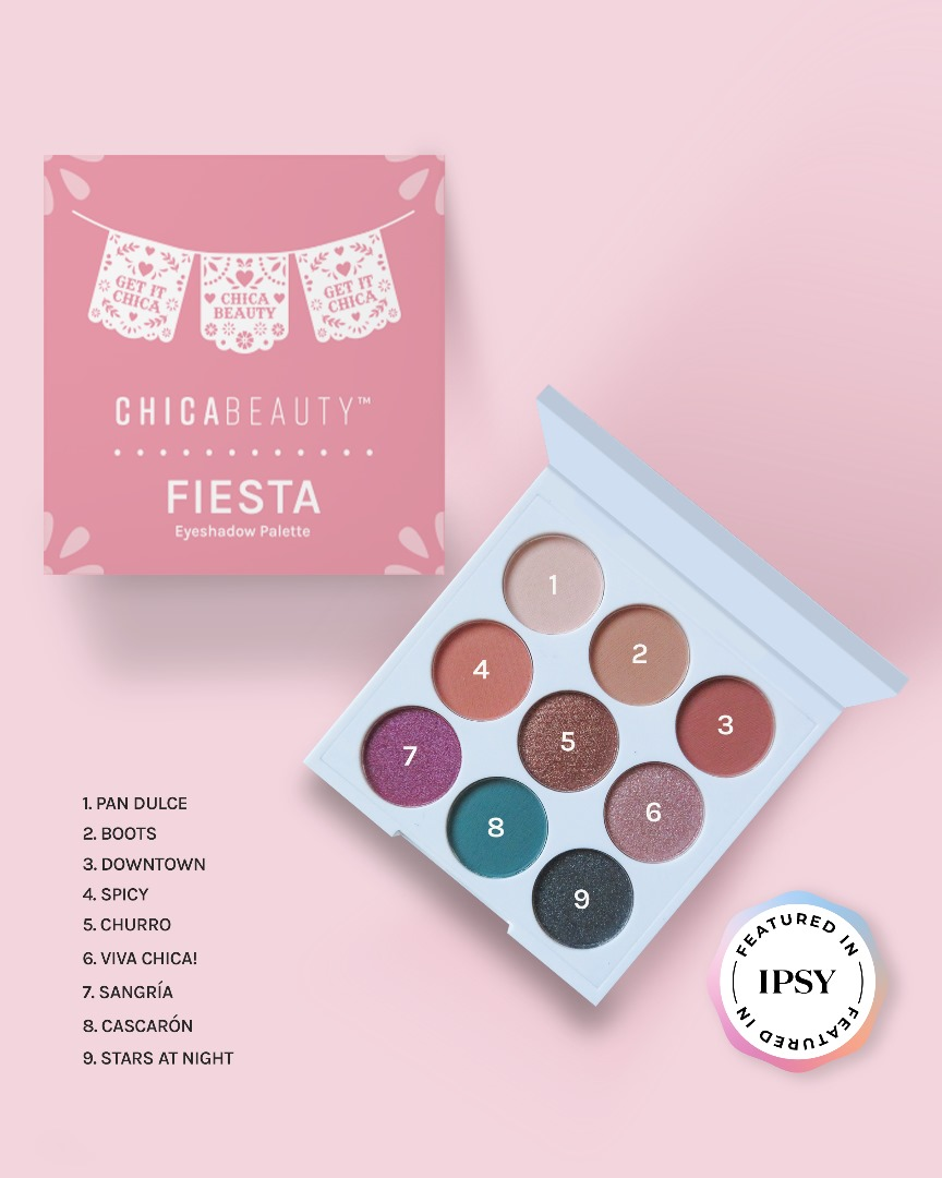 NEW! FIESTA (Mini-9 Eyeshadow Palette)