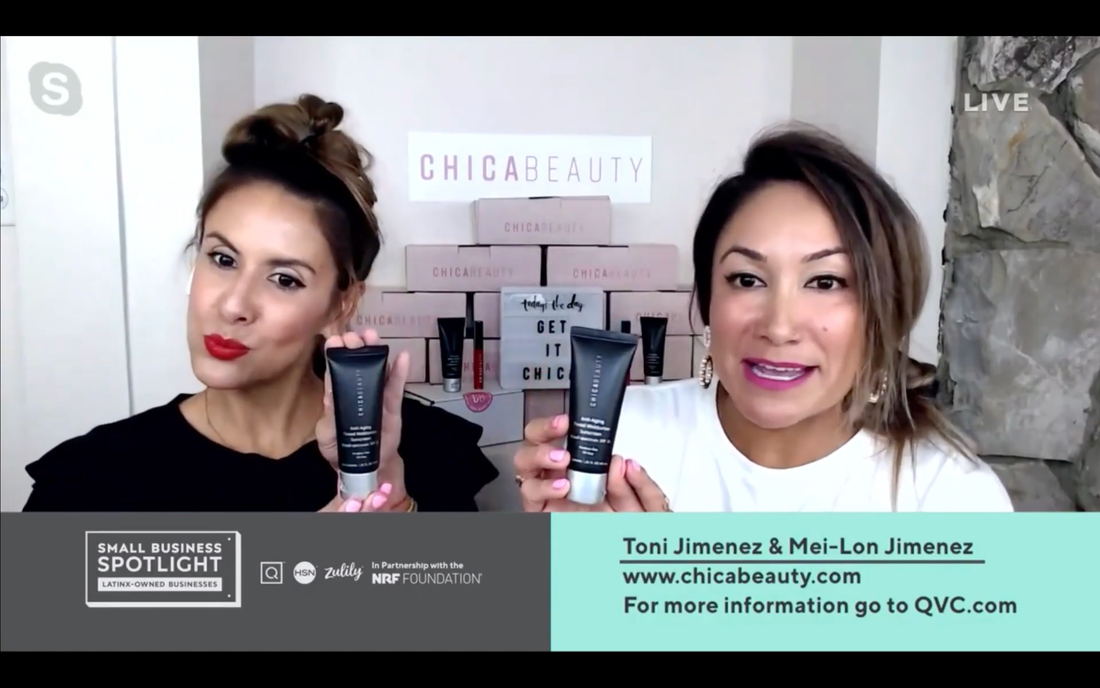 Chica Beauty "Live" on QVC and HSN!