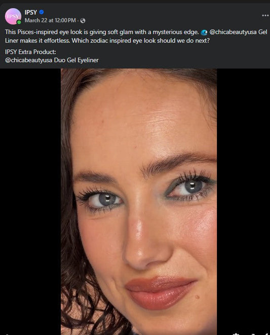 IPSY just posted about Chica Beauty's NEW Duo Gel Eyeliners!