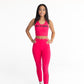 get it chica workout gym top chica beauty pink