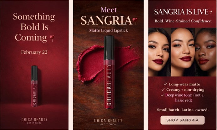 NEW! SANGRIA Matte Liquid Lipstick